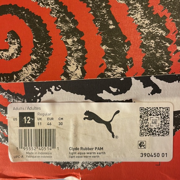 NIB Puma x Perks and Mini Clyde Rubber sneakers - Picture 5 of 8